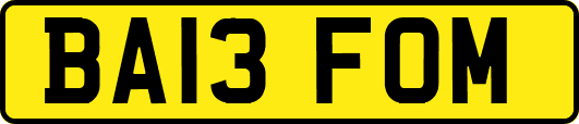 BA13FOM