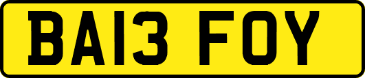 BA13FOY