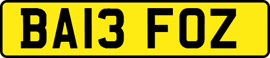 BA13FOZ