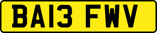 BA13FWV