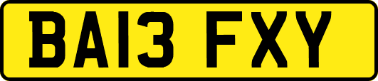 BA13FXY