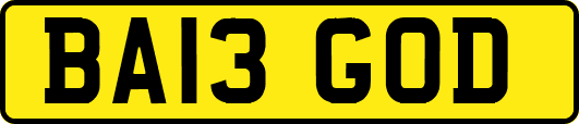 BA13GOD