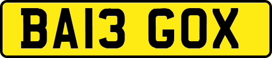 BA13GOX