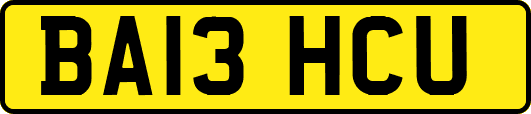 BA13HCU