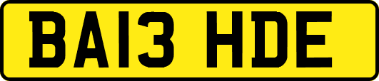 BA13HDE