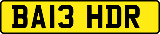 BA13HDR