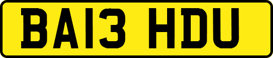 BA13HDU