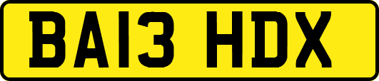 BA13HDX