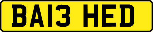 BA13HED