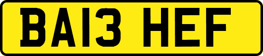 BA13HEF