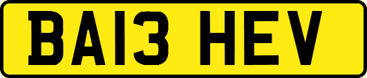 BA13HEV
