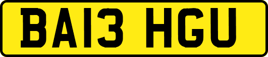BA13HGU