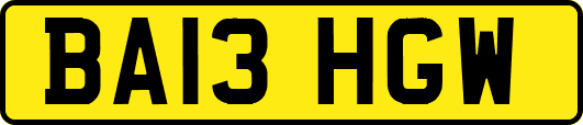 BA13HGW