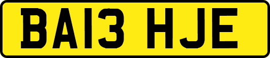 BA13HJE
