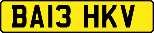 BA13HKV