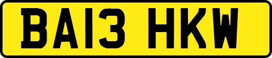 BA13HKW