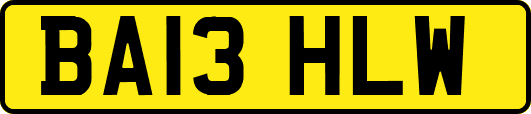 BA13HLW