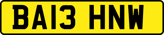 BA13HNW