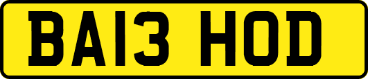 BA13HOD