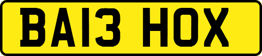 BA13HOX