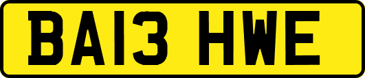 BA13HWE