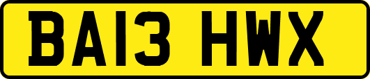 BA13HWX