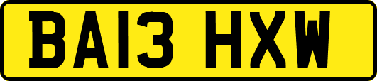 BA13HXW
