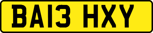 BA13HXY