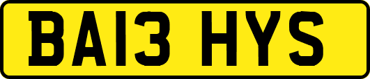 BA13HYS