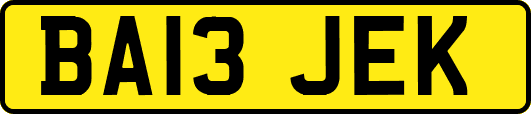 BA13JEK