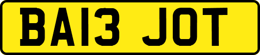 BA13JOT