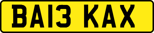 BA13KAX