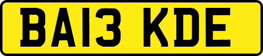 BA13KDE