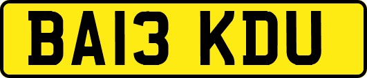 BA13KDU