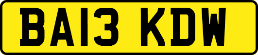 BA13KDW