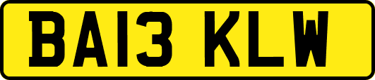 BA13KLW