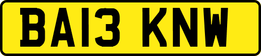 BA13KNW