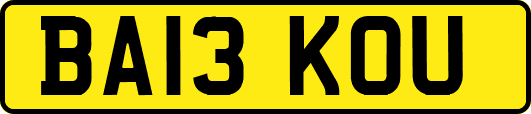 BA13KOU