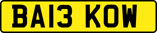 BA13KOW