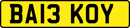 BA13KOY