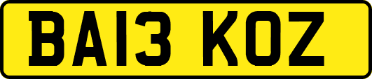 BA13KOZ