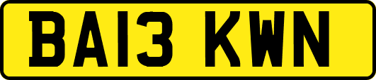 BA13KWN