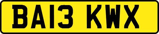 BA13KWX