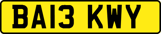 BA13KWY