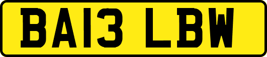 BA13LBW