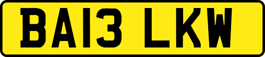 BA13LKW