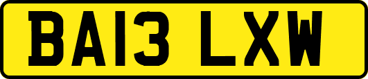 BA13LXW