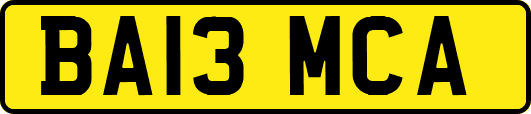 BA13MCA