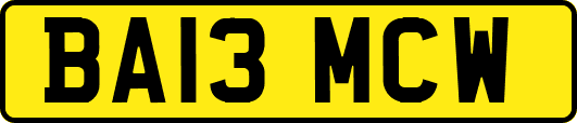 BA13MCW