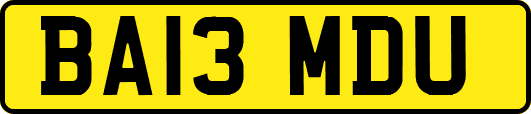 BA13MDU